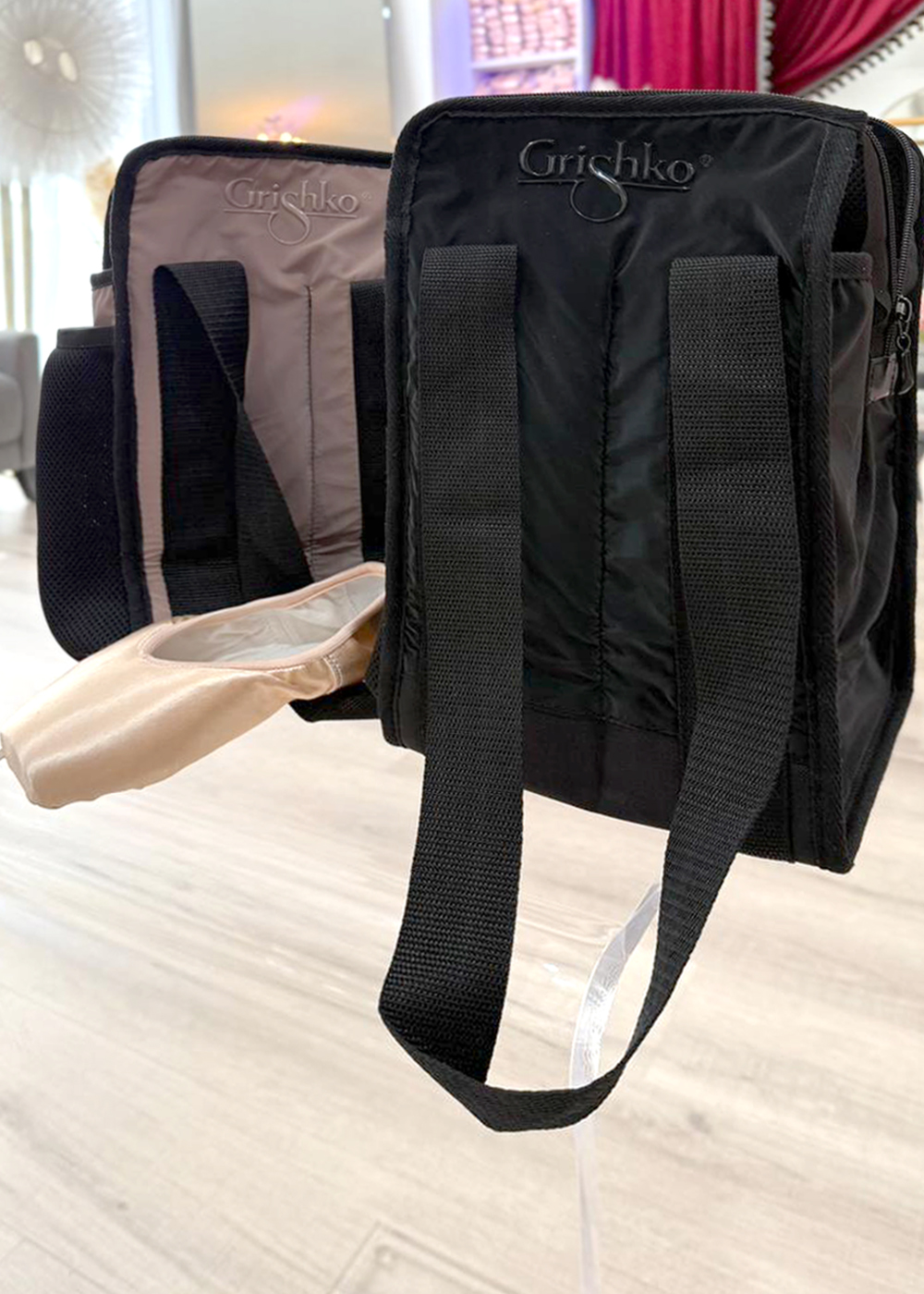 無料発送 4 (BC013BAG POCKET ONE ZIPPER ONE BAG SHOE POINTE SLOT バレエ