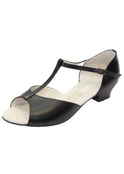 03316L Female shoes, leather, 3 cm heel