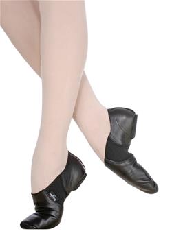 03067L Adult Low jazz shoes with pleats