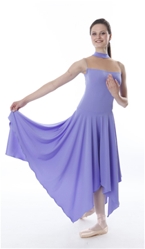DS3042M Dress with mesh, microfiber