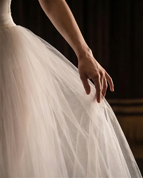 0409/1 Chopin tutu pour fille, 3 couches