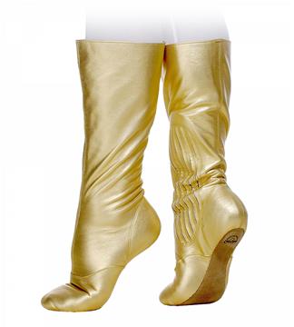03228 Male ballet boots with pleats