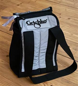 BC012BAGR 4 SLOT POINTE SHOE BAG 2 ZIPPERS- REFLE